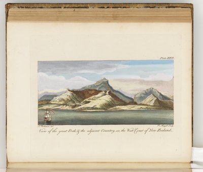 View of the Great Peak, Illustration from A Journal of a Voyage to the South Seas: In His Majesty
